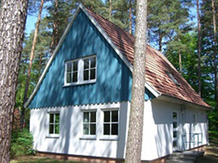 Ferienhaus Modell blau-weiß