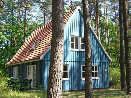 Ferienhaus Modell blau